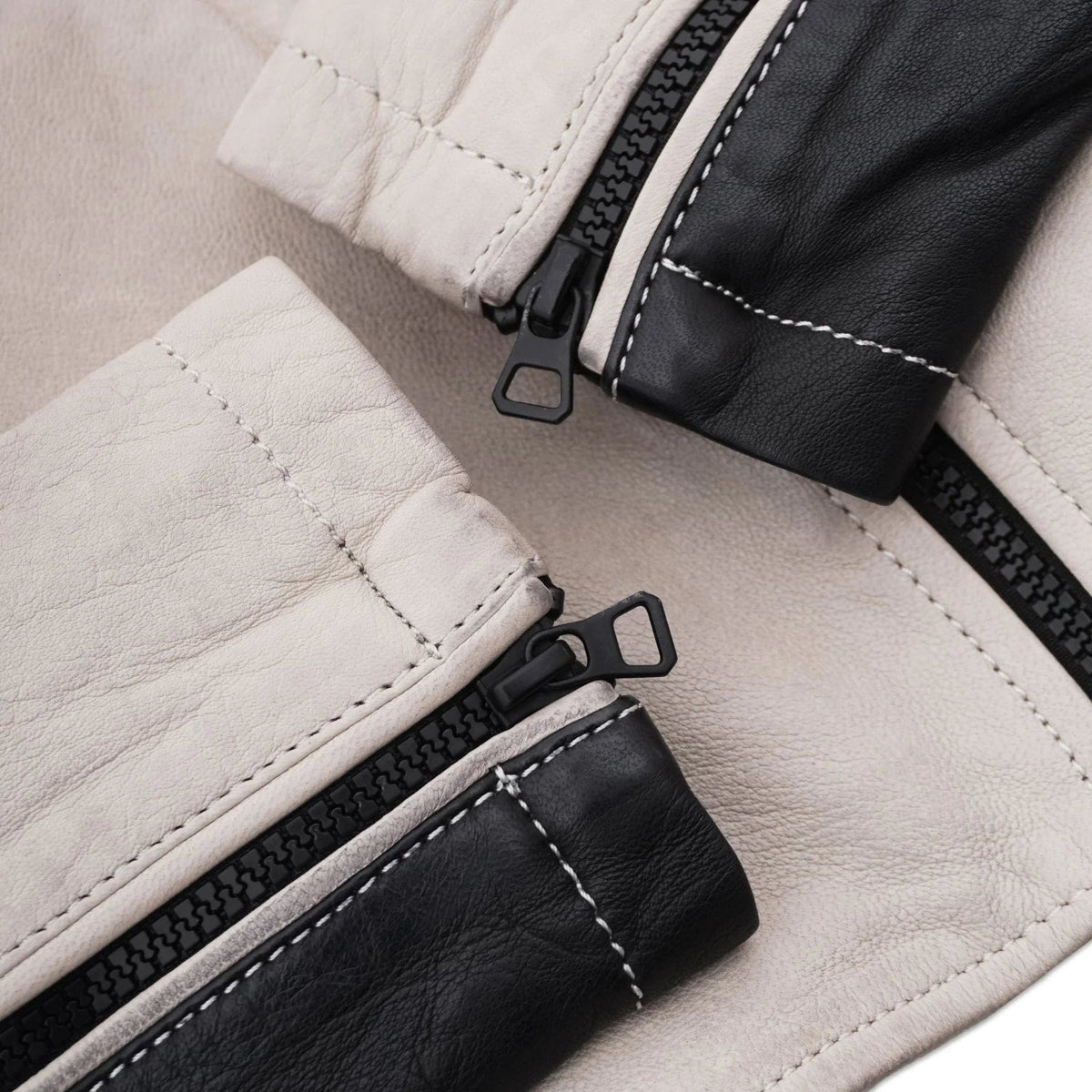 Playboy Anderson Women's Leather Jacket - White
