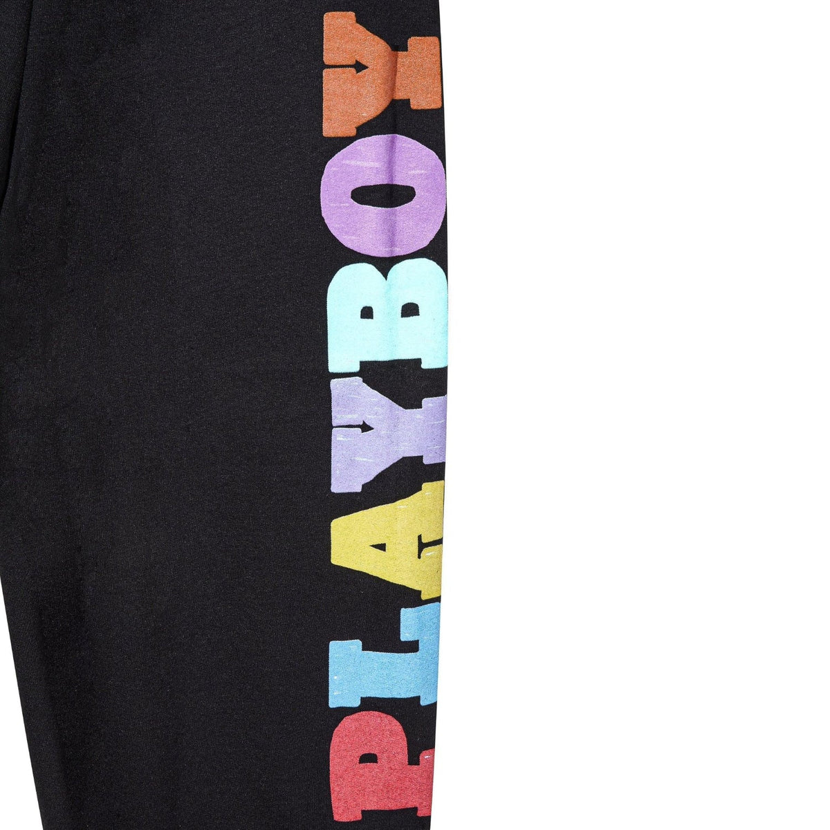 Playboy Color-Block Sweatpants - Black