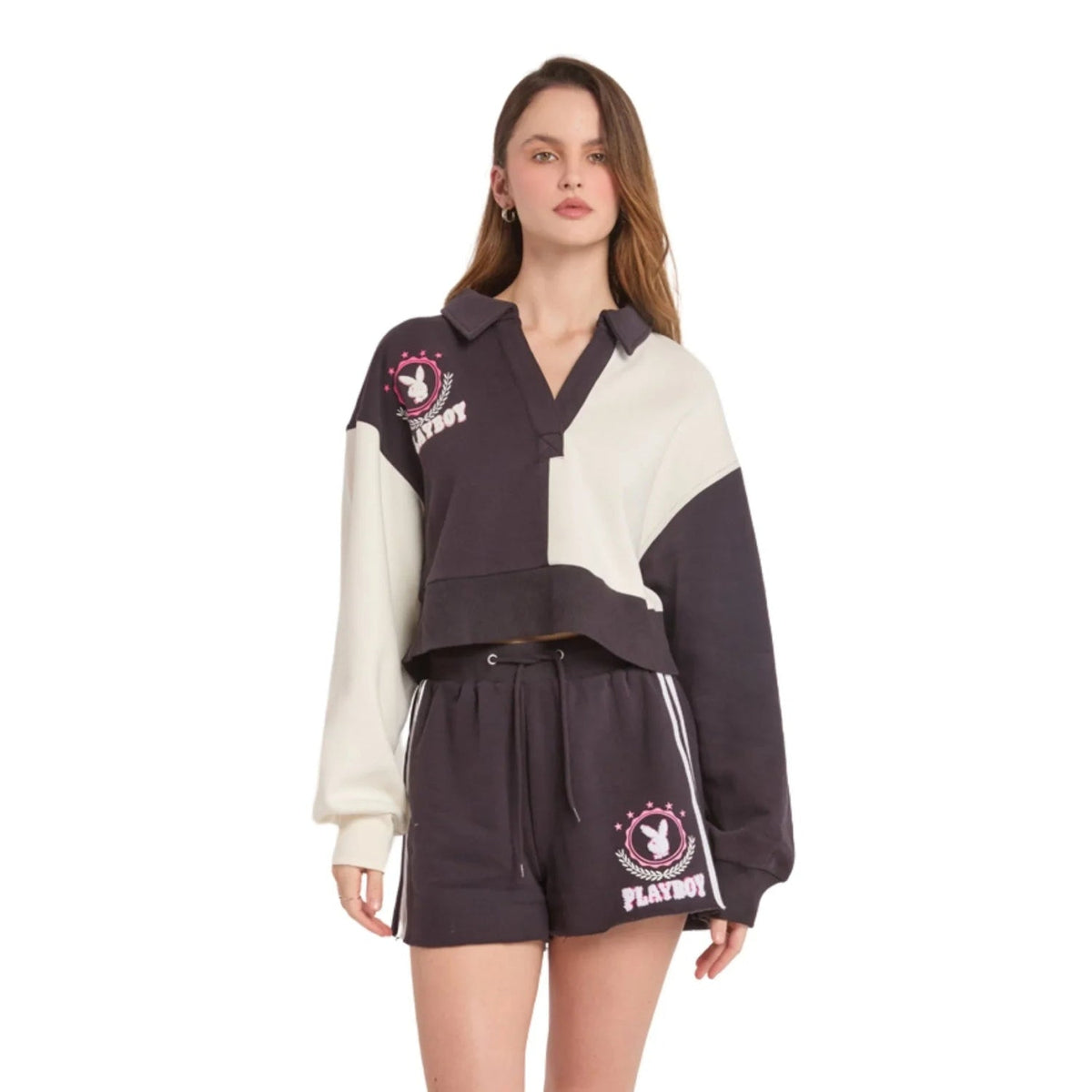 Playboy Varsity Short - Onyx