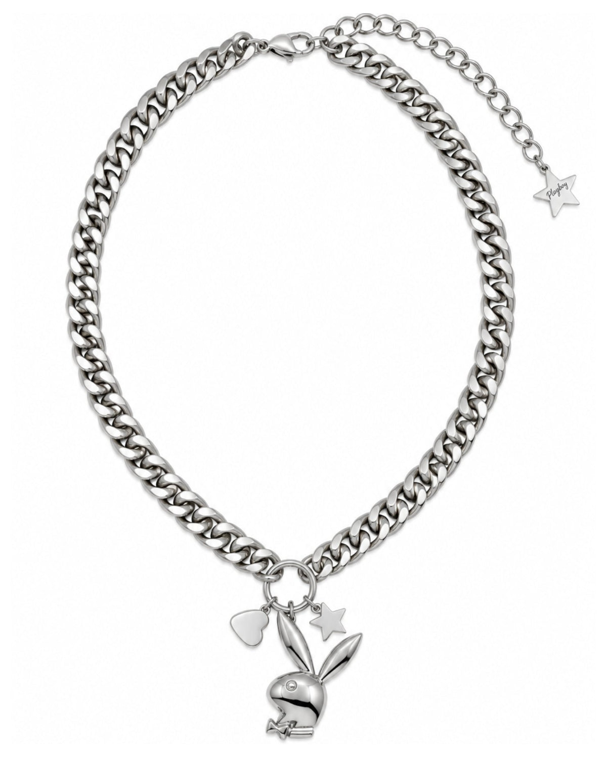 Playboy 3D Playboy Rabbit Head Necklace