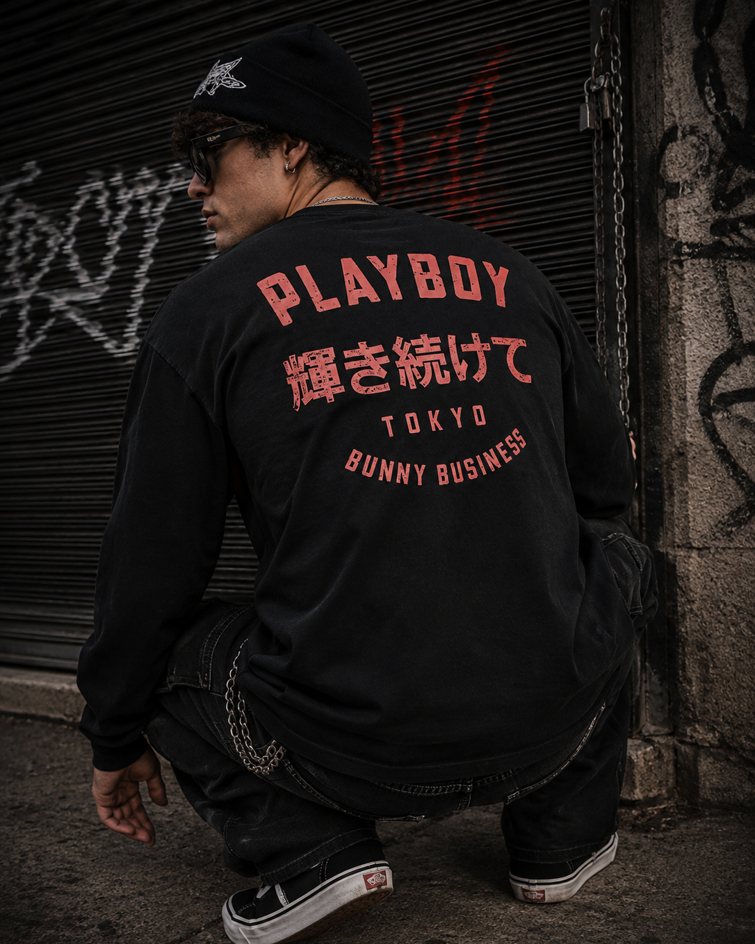 Playboy Tokyo Long Sleeve Tee