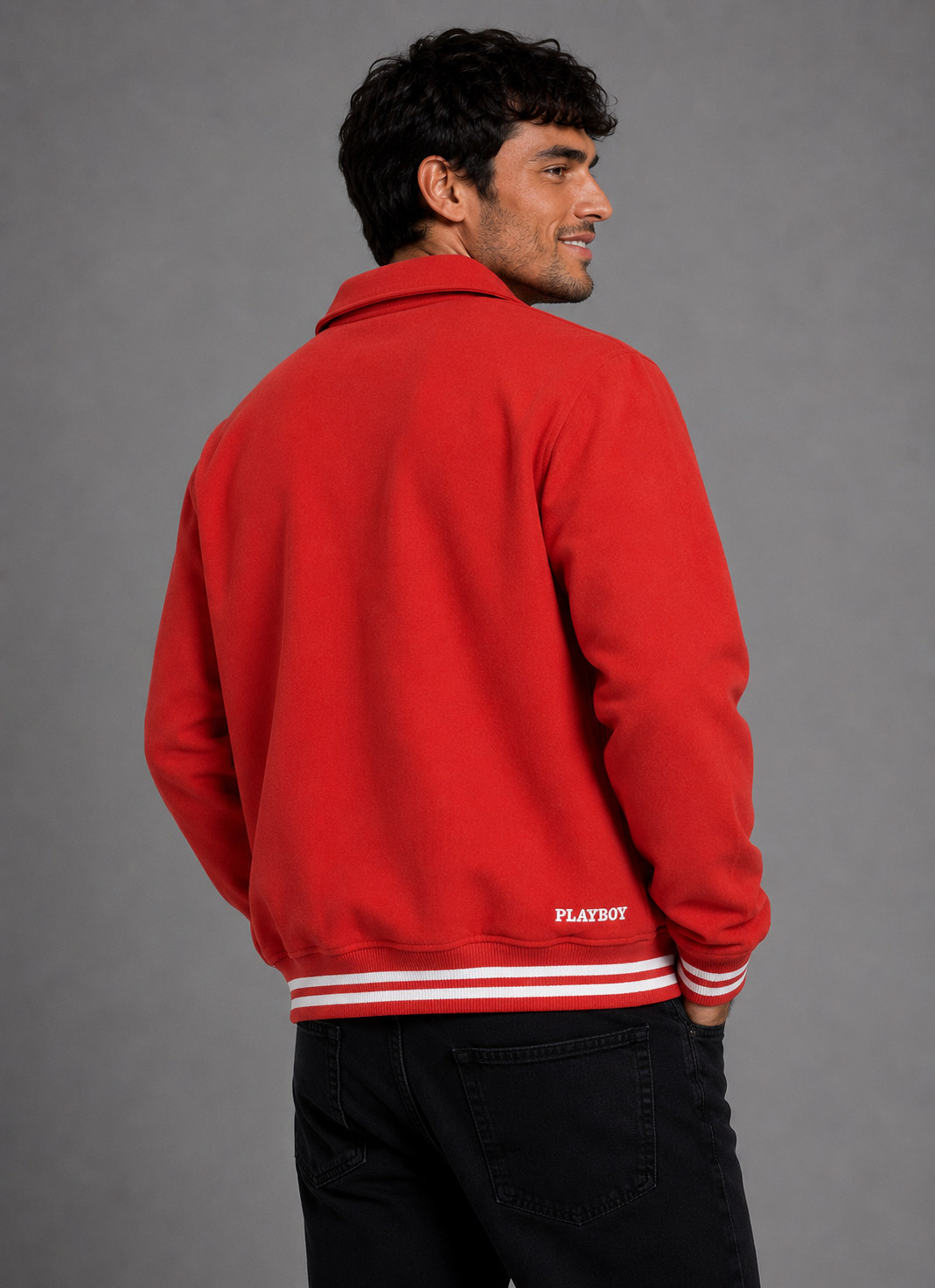 Playboy EST. LA Varsity Jacket