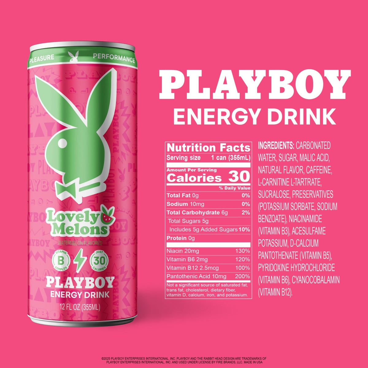 Playboy Energy Drink - Lovely Melons