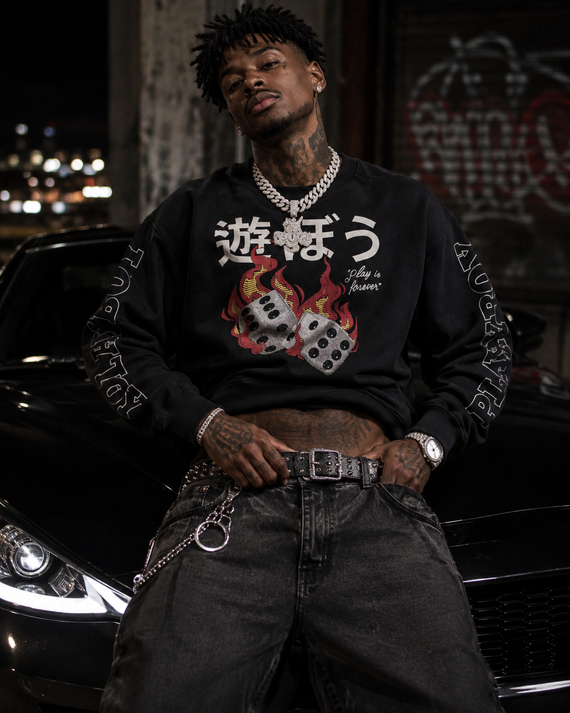 Playboy Dice Sweatshirt