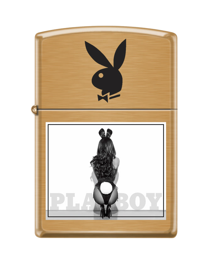 Playboy Icon Bunny Zippo Lighter - Gold