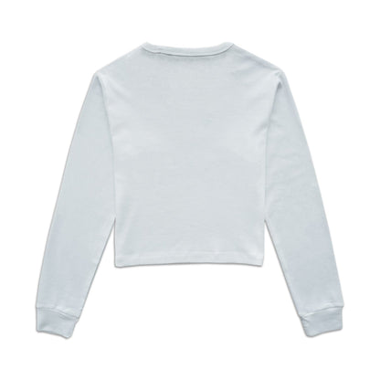 Playboy RESORT SIREN L/S CROP TEE - White