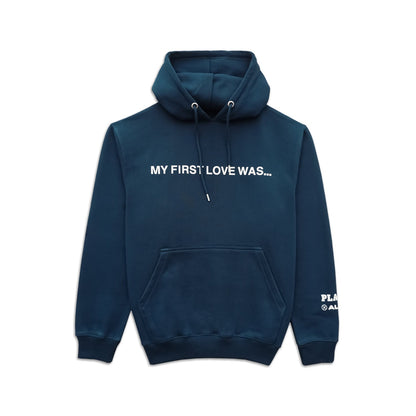 Playboy x Audien First Love Hoodie - Midnight Teal