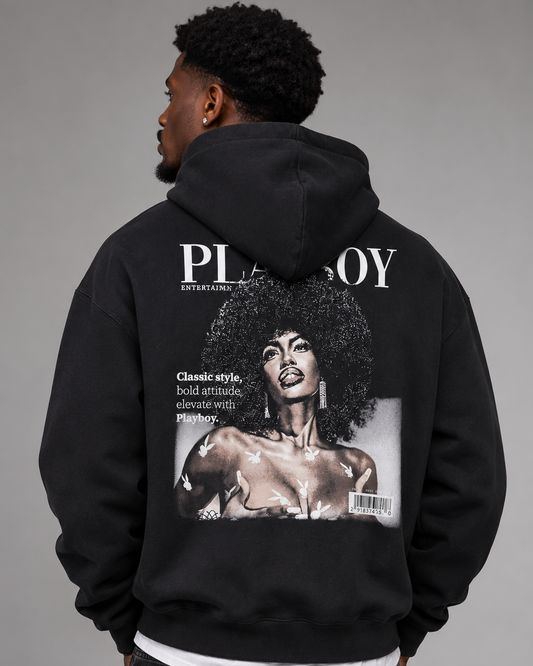 Playboy Class Hoodie - Black