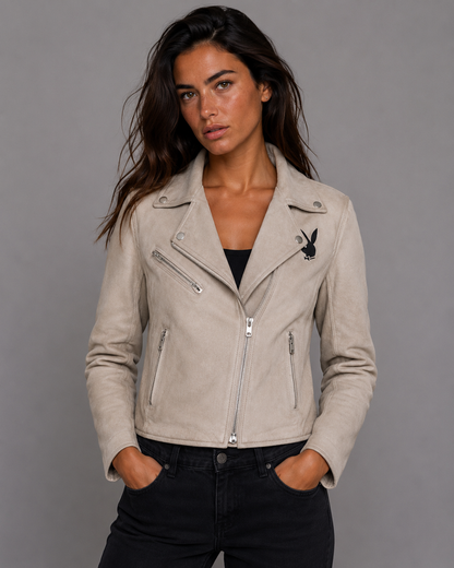 Playboy Olympe Women's Leather Jacket