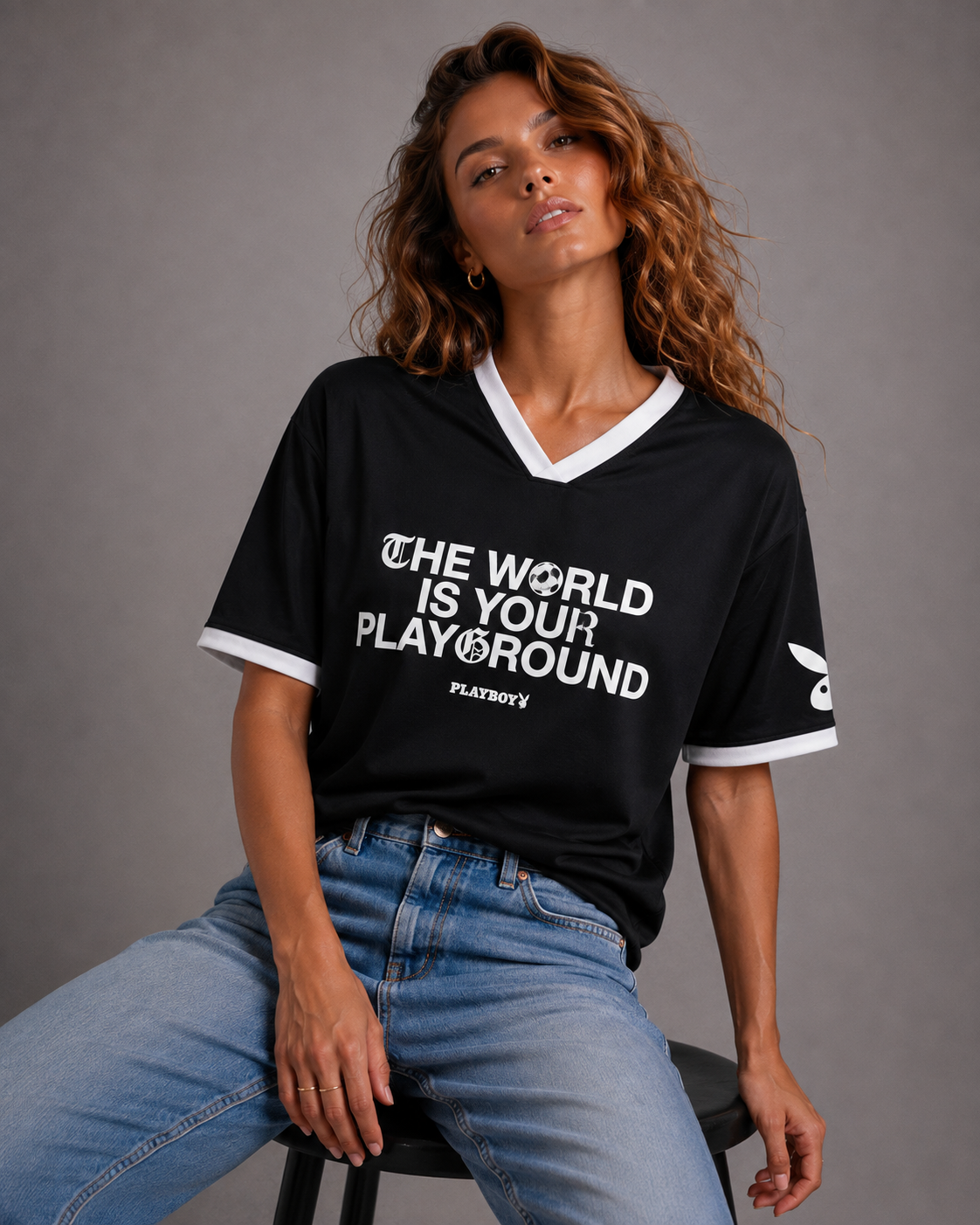 Playboy World Play Jersey
