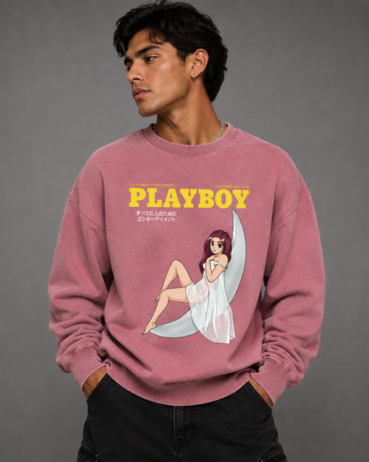 Playboy Tokyo Club Moonlit Crewneck