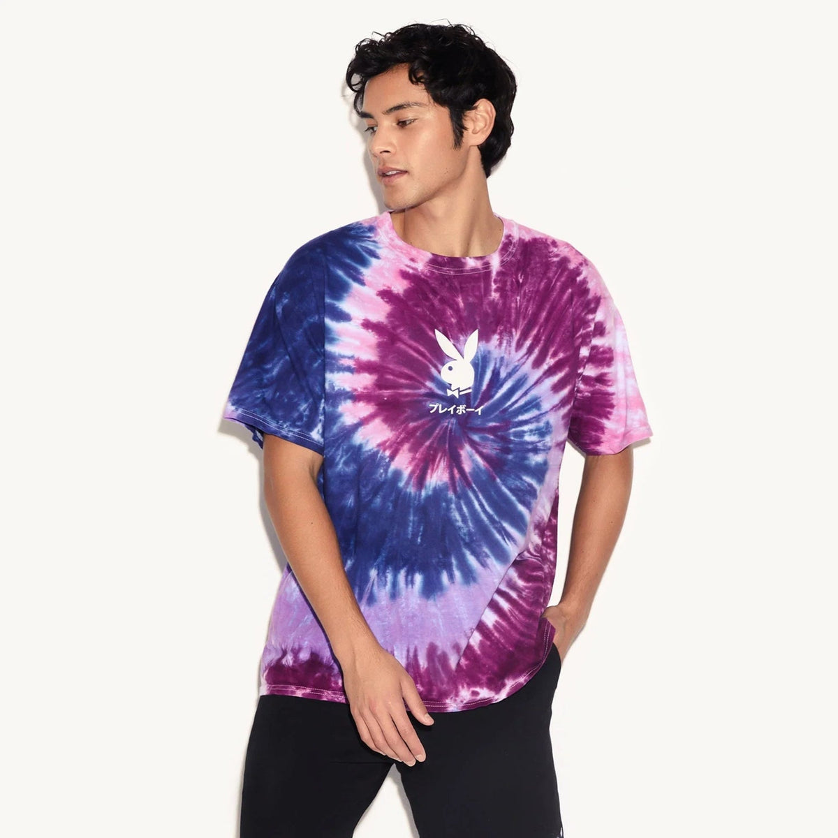 Playboy Ace of Spades Tie-Dye T-Shirt