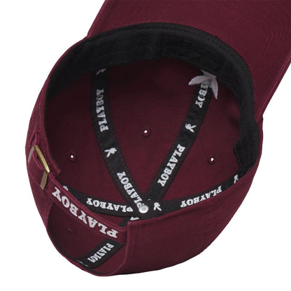 Playboy Adjustable Rabbit Head Logo Hat