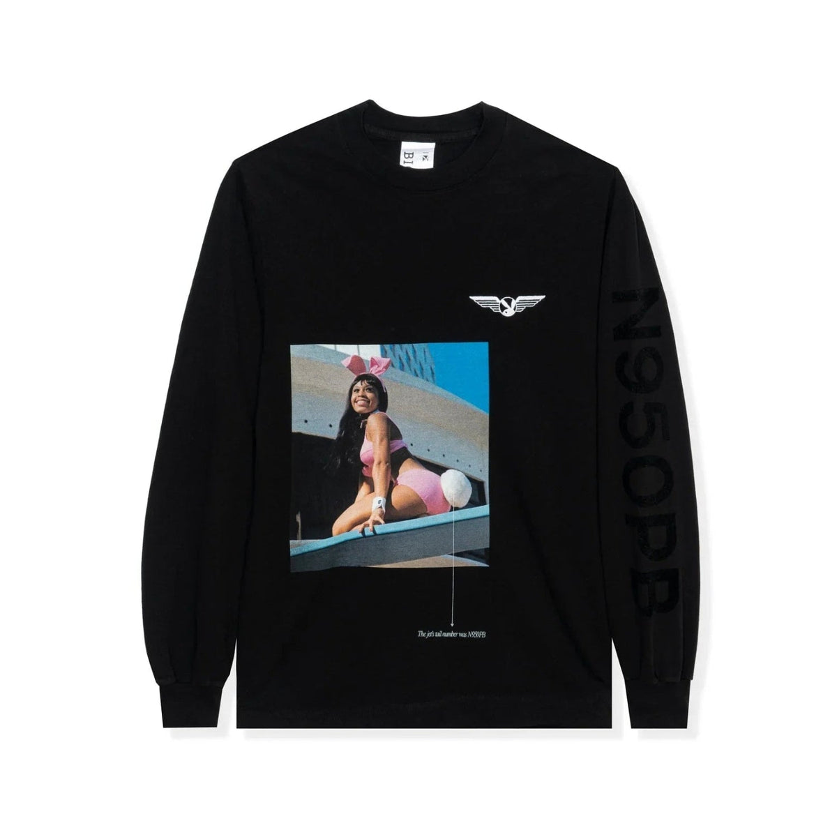 Playboy Aviation Wings N950PB Long Sleeve T-Shirt