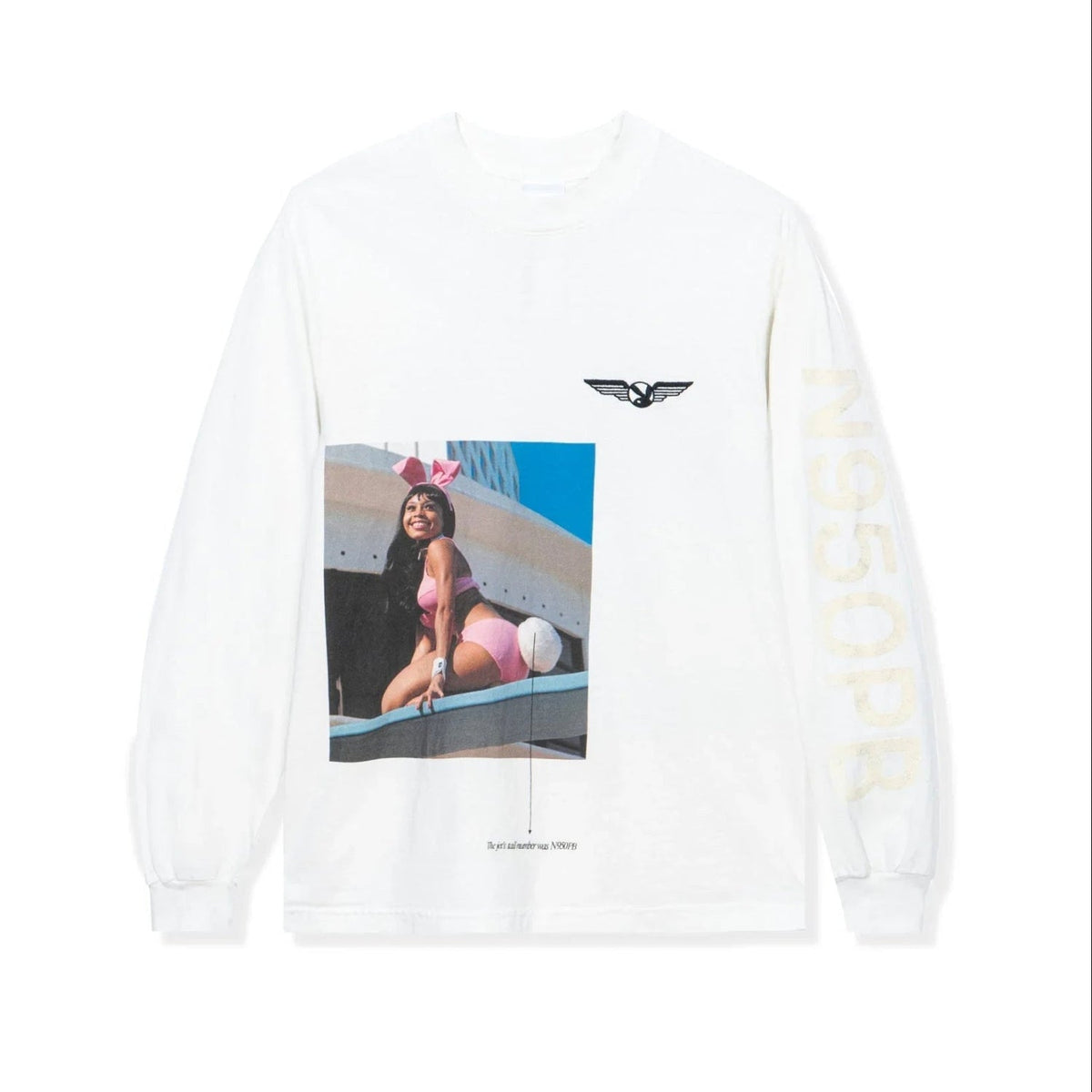 Playboy Aviation Wings N950PB Long Sleeve T-Shirt