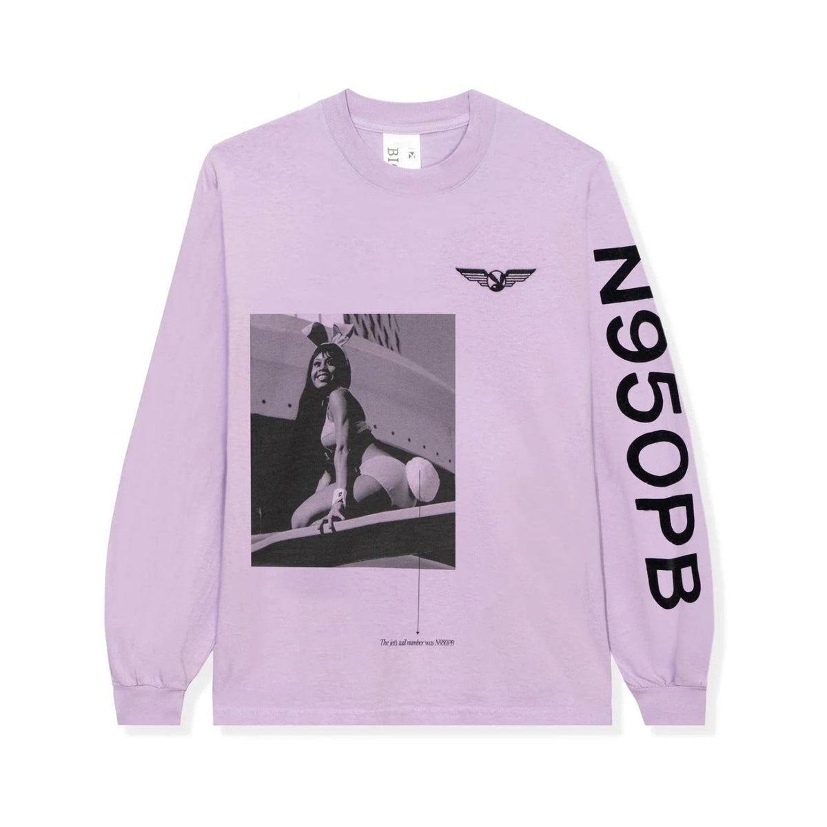Playboy Aviation Wings N950PB Long Sleeve T-Shirt
