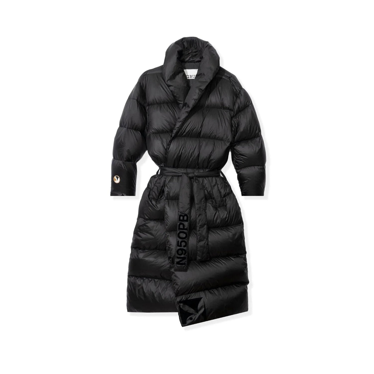 Playboy Belted Long Puffer Jacket