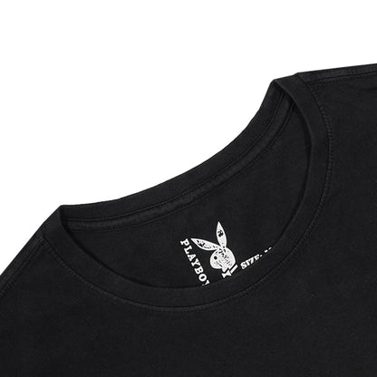 Playboy Bunny Member Pocket Tee - Black
