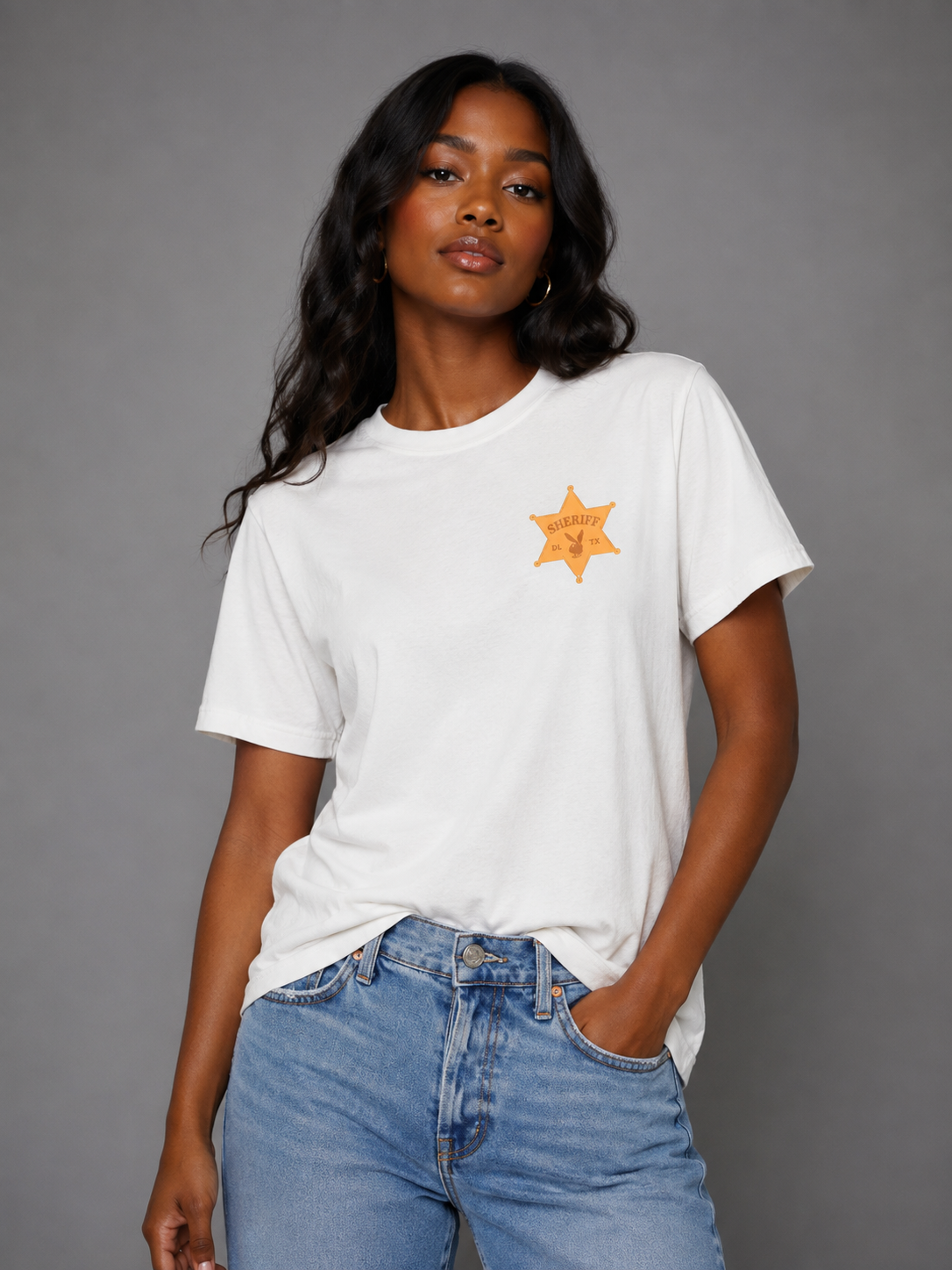 Playboy Bunny Sheriff Tee.