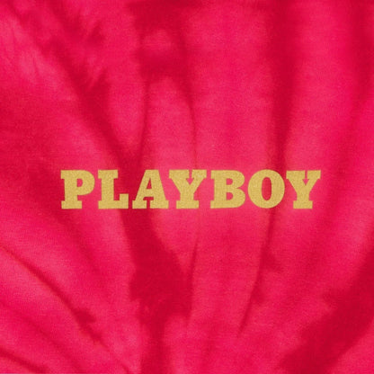 Playboy December 1966 Tie Dye Cover Hoodie - Red