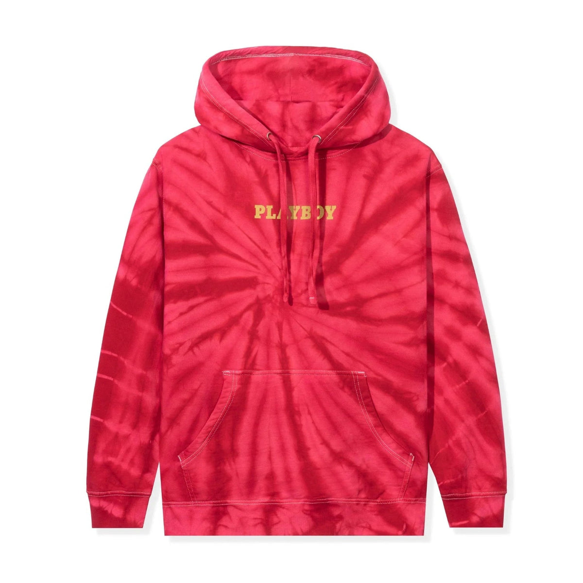 Playboy December 1966 Tie Dye Cover Hoodie - Red