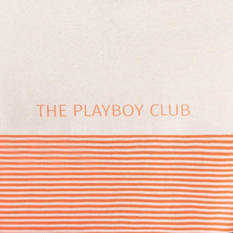 Playboy Drop Stripe VIP Club Quarter Zip Hoodie