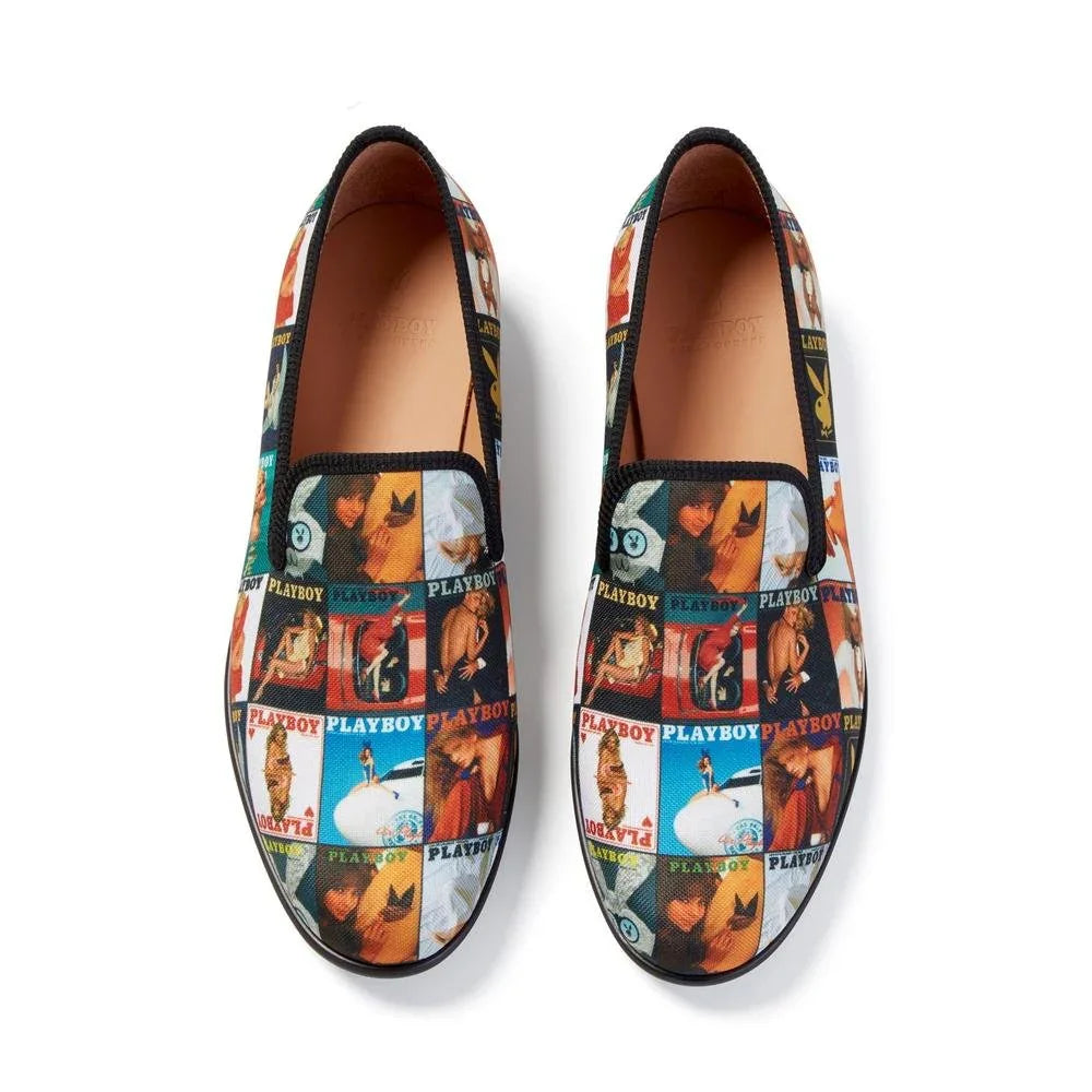 Playboy Duke + Dexter Magazine Cover Loafers