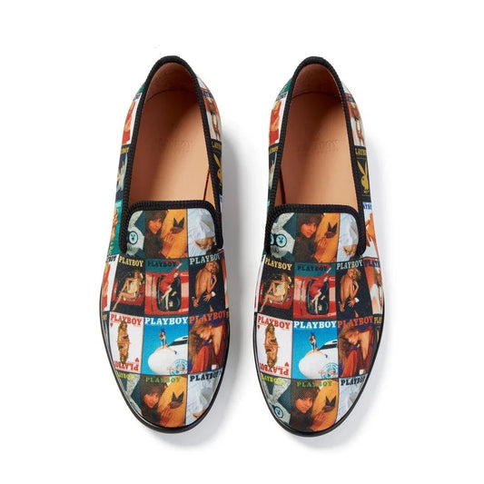 Playboy Duke + Dexter Magazine Cover Loafers