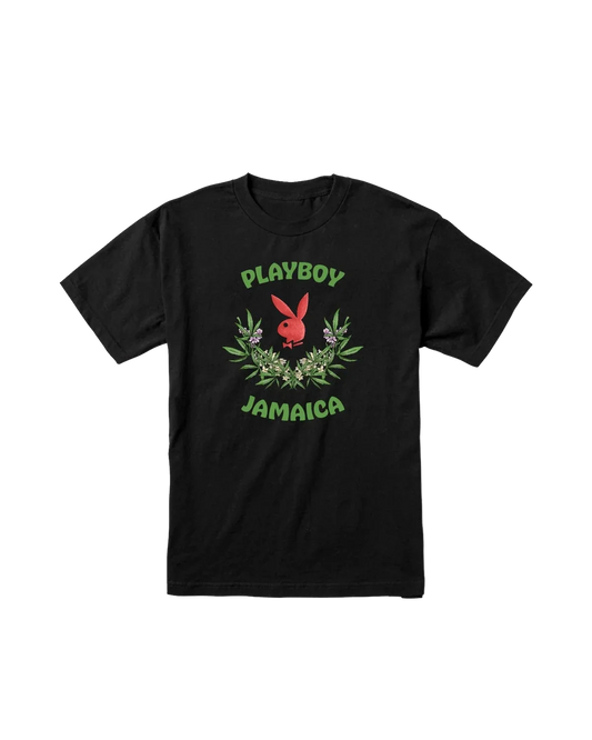 Playboy Jamaica Core Logo Tee - Black