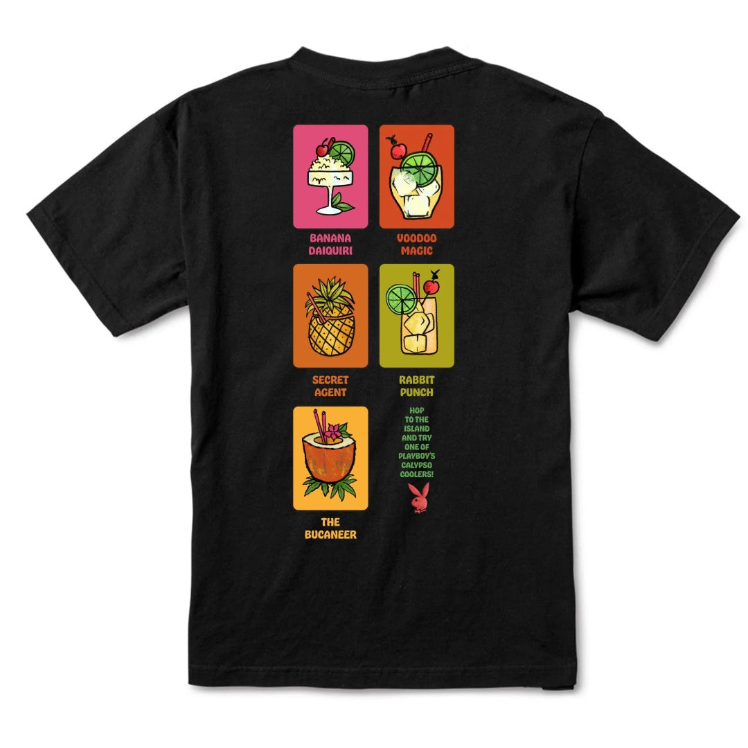 Playboy Jamaica Happy Hour Tee - Black