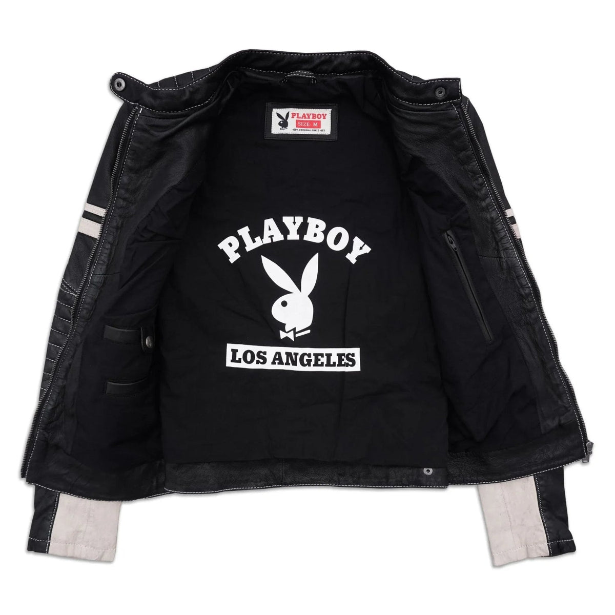 Playboy Jolya Women's Leather Jacket - Black