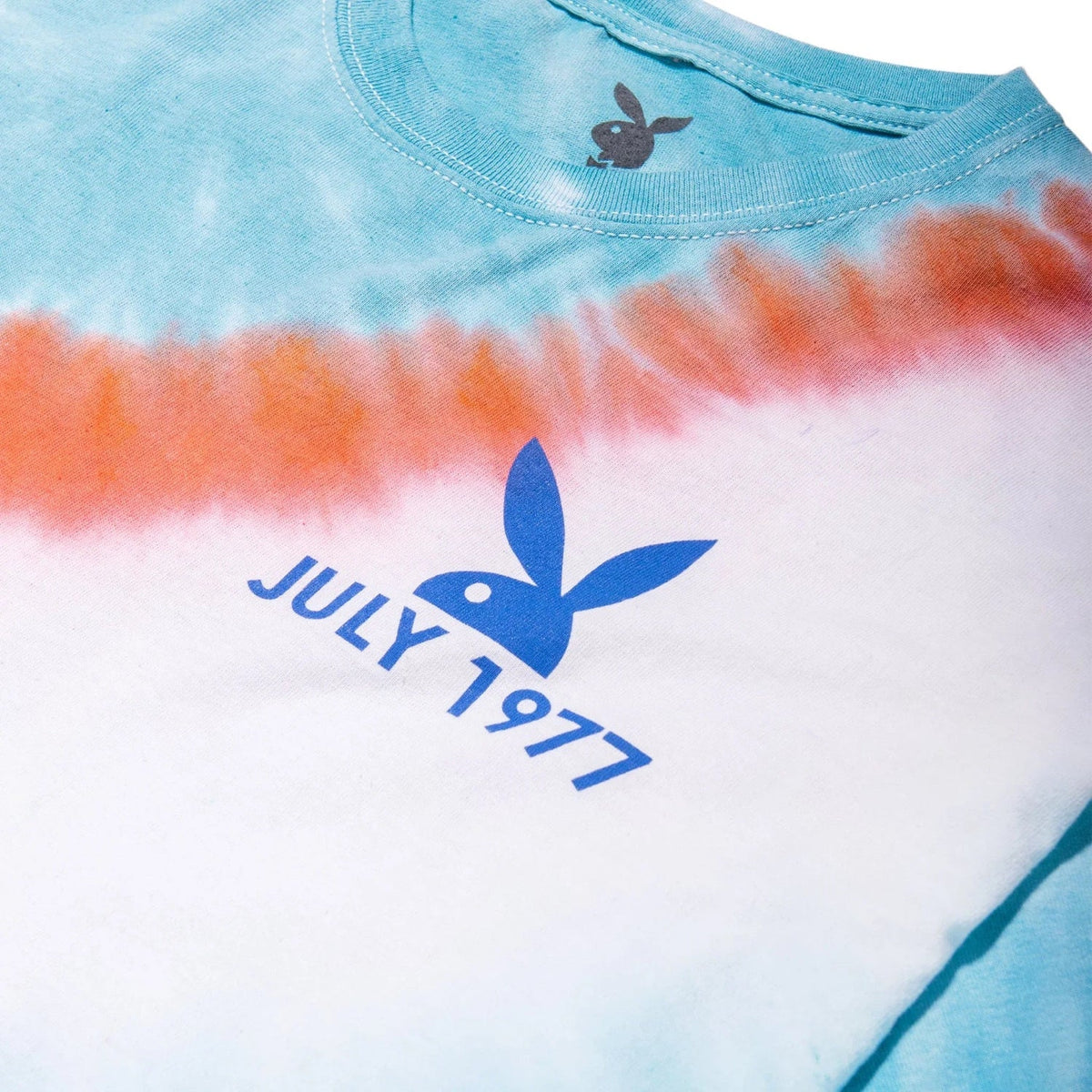 Playboy July 1977 Cover Tie Dye Crop T-Shirt