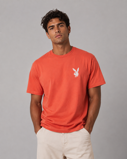 Playboy Kaya Cover Tee - Orange
