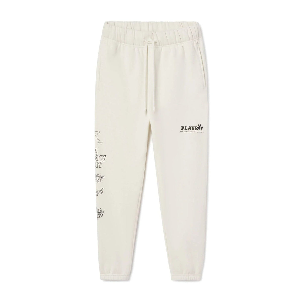 Playboy Men's Bank Roll Sweatpants - Vaporous gray