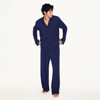 Playboy Men's Classic Sleep Set - Navy