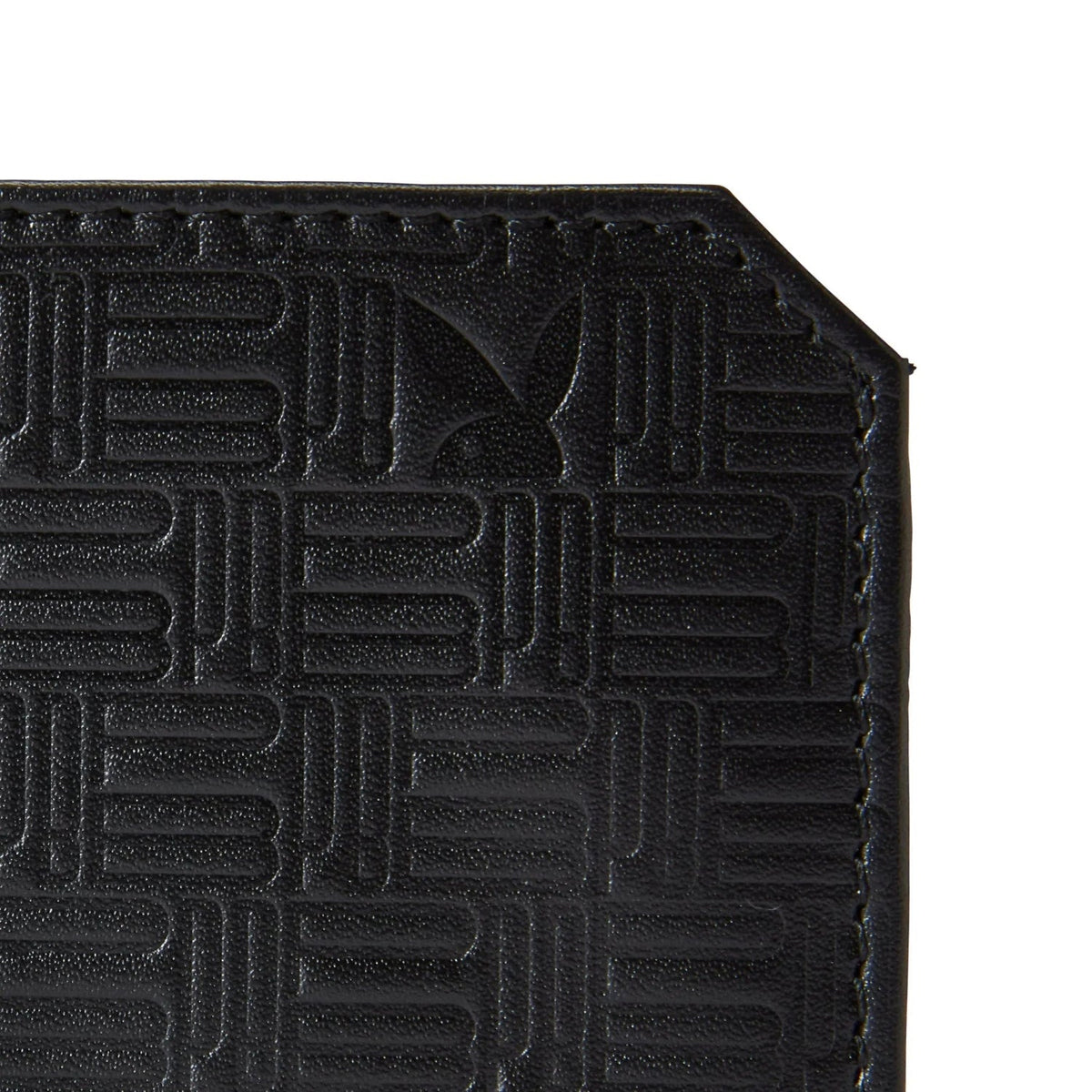 Playboy Men's Emboss Slim fold Wallet - Black