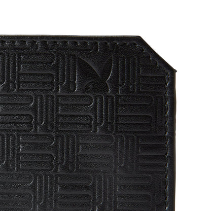 Playboy Men's Emboss Slim fold Wallet - Black
