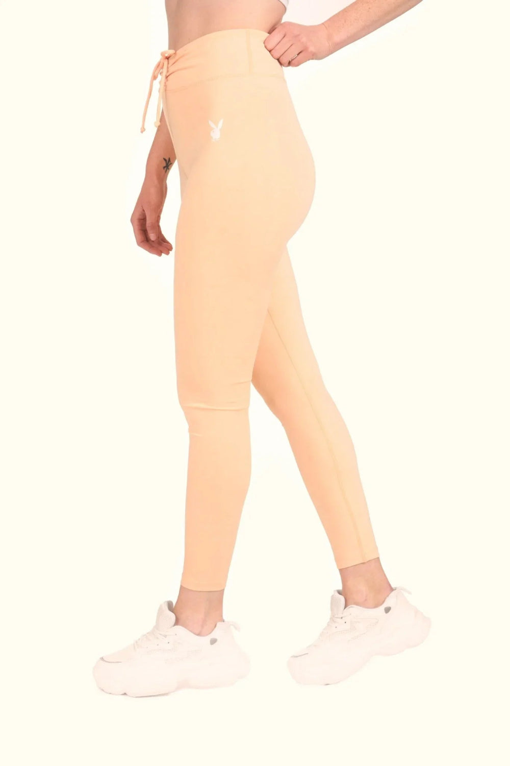 Playboy x Missguided - Women's Active Ruched Waistband Leggings