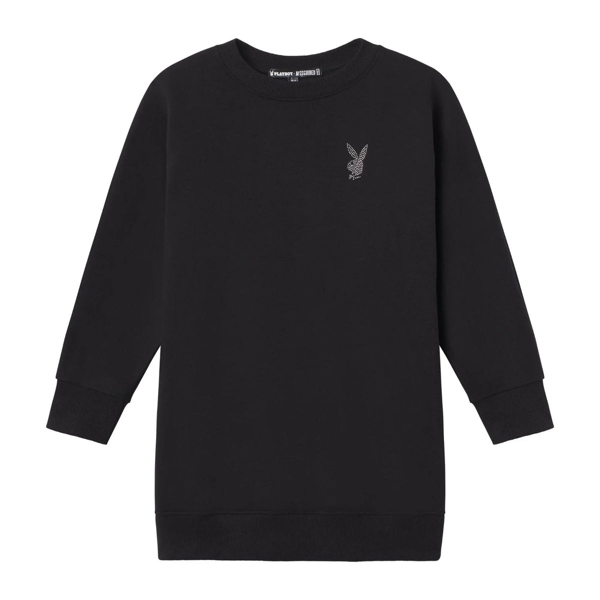 Playboy October 2020 Carolina Ballesteros Oversized Crewneck - Black