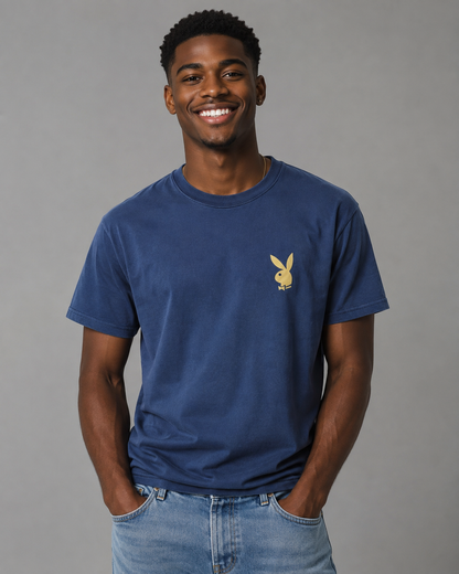 Playboy Pamela Cover Tee - Navy