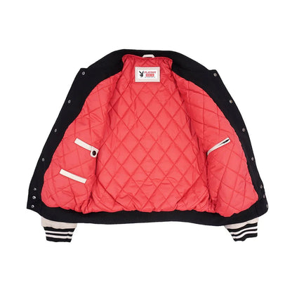 Playboy 53 Premium Varsity - Black/Ecru