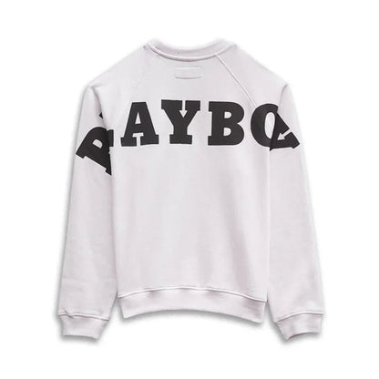 Playboy Back Logo Sweatshirt - White