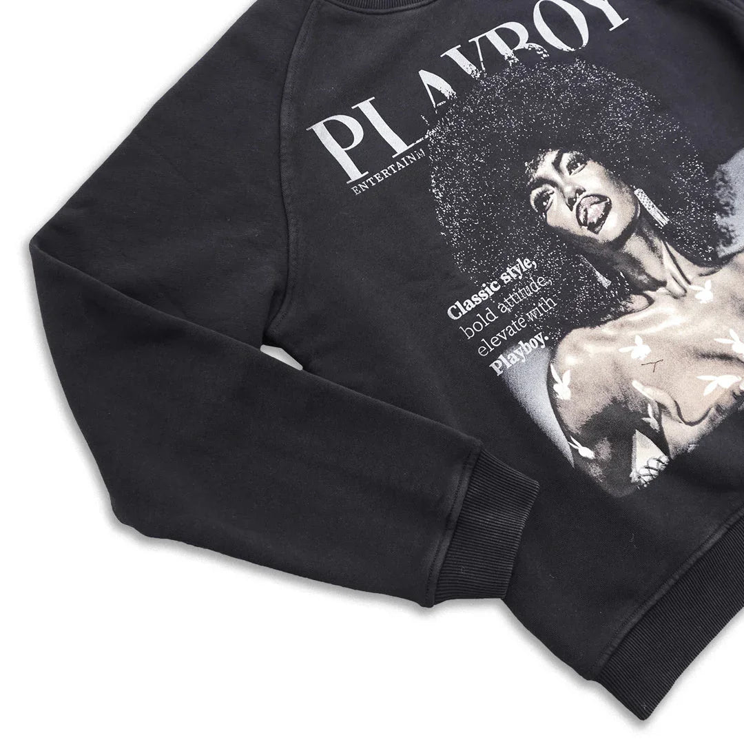 Playboy Class Sweatshirt - Vintage Black