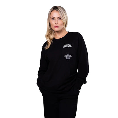 Playboy Compass  Long Sleeve Tee