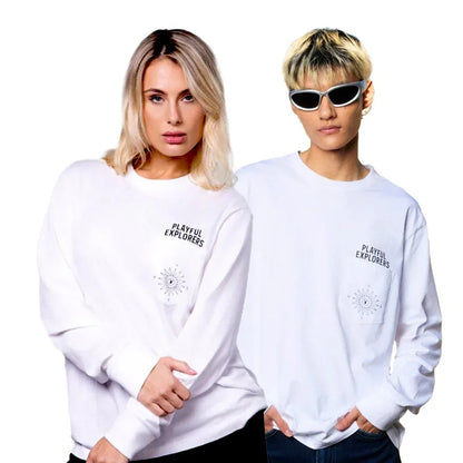 Playboy Compass  Long Sleeve Tee