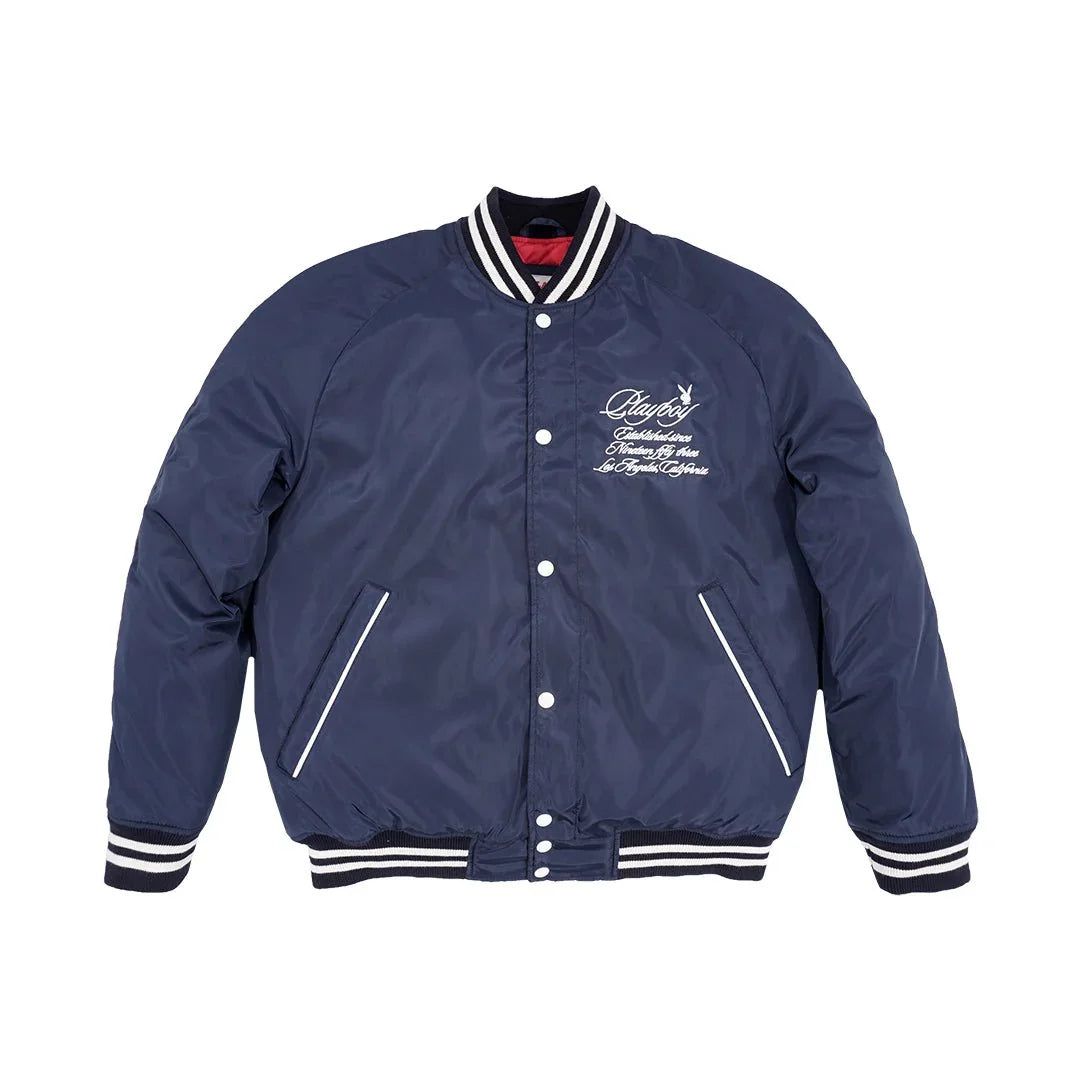 Playboy EST.53 LA Blue Jacket - Navy