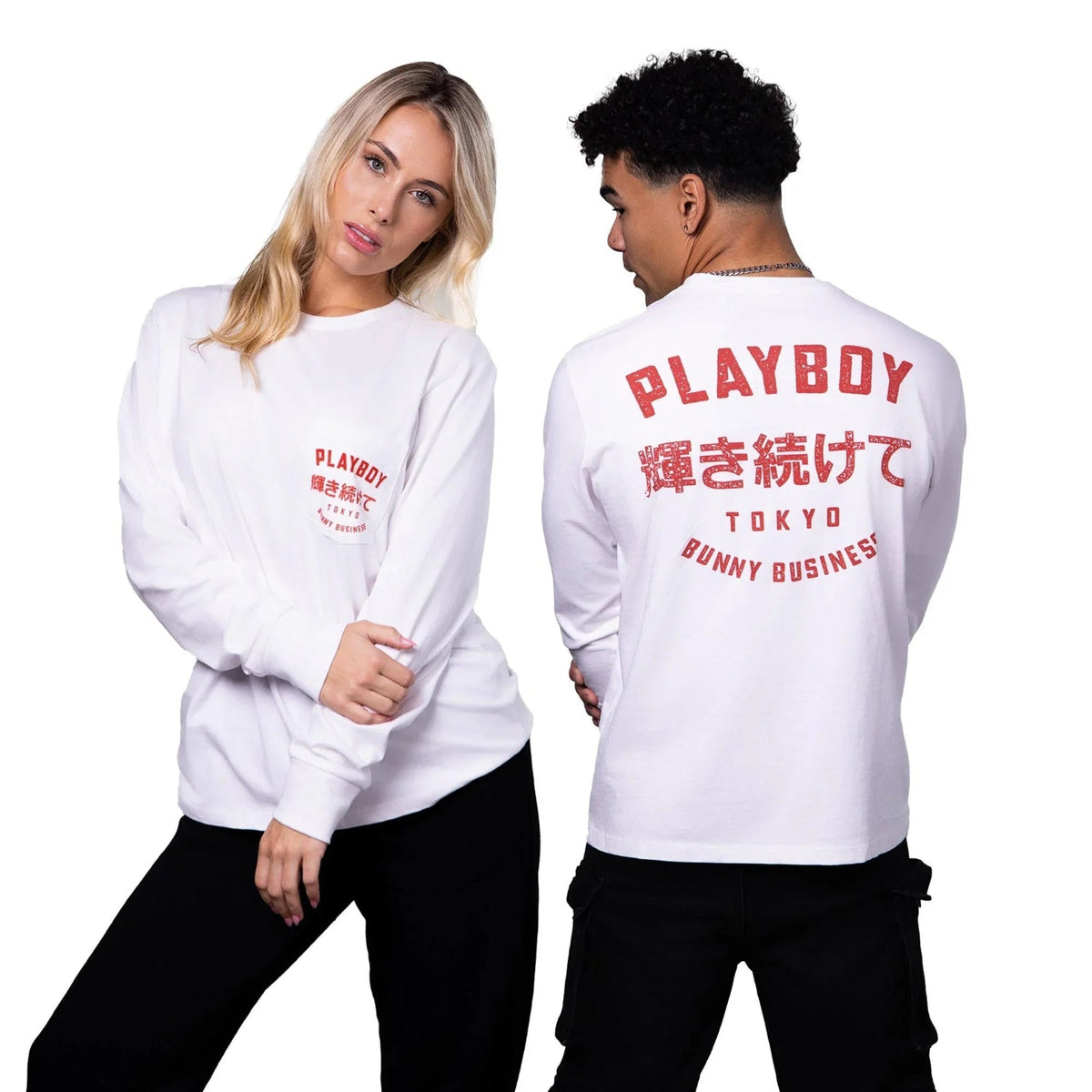 Playboy Tokyo Long Sleeve Tee