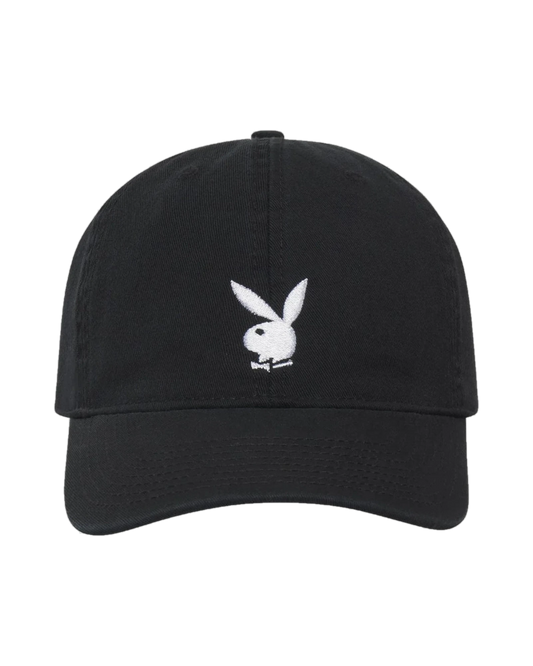Playboy Adjustable Rabbit Head Logo Hat