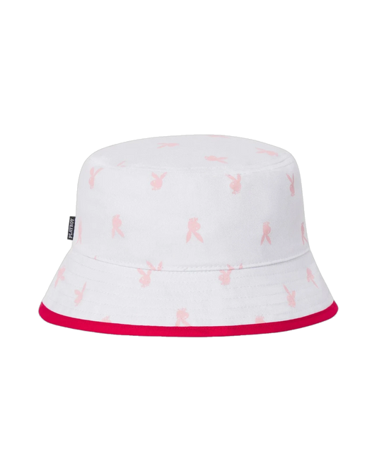 Playboy Rainbow Lining Rabbit Head Bucket Hat