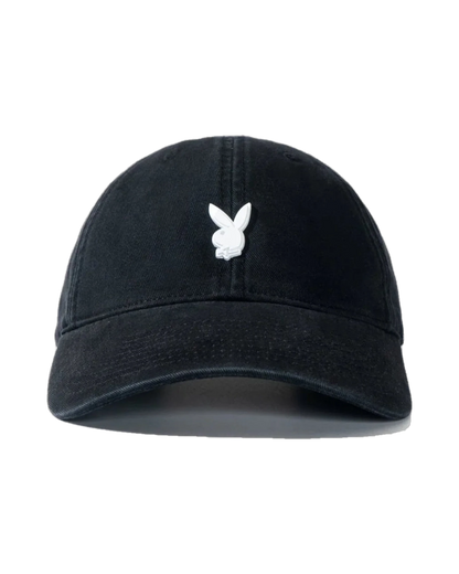 Playboy Metal Rabbit Head Pin Dad Hat